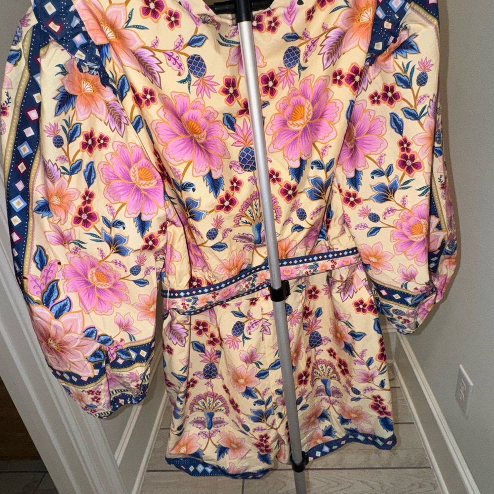 FARM Rio Floral Multicolor Romper - Picture 6 of 9